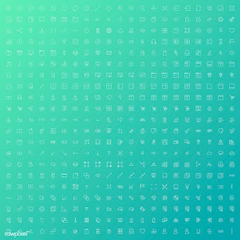 Set of computer icon vectors | Free stock vector - 251873