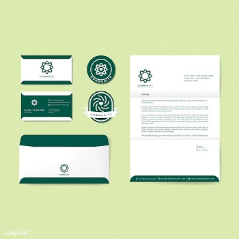 Set of corporate identity design vector | Free stock vector - 503647
