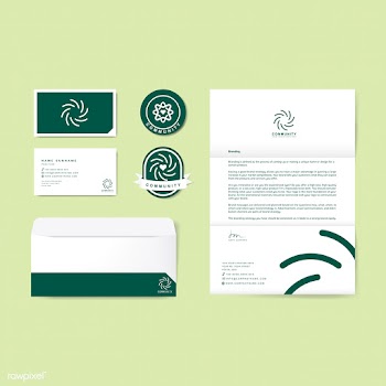 Set of corporate identity design vector | Free stock vector - 503754