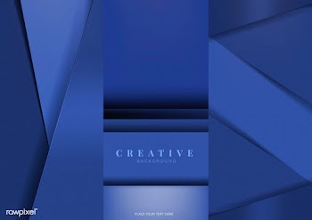 Set of creative background designs in blue | Free stock vector - 489829