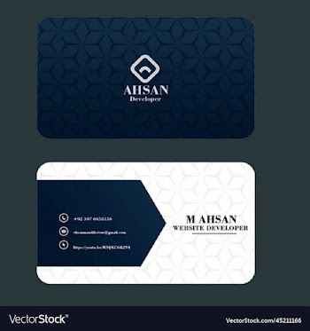 set of creative business cards image