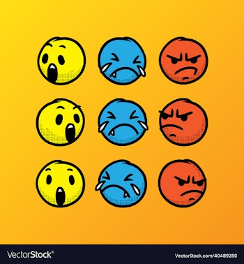 set of cute emoticon hand drawn