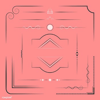 Set of design elements vector | Free stock vector - 494712