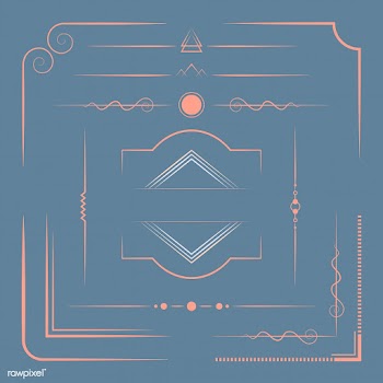 Set of design elements vector | Free stock vector - 494746