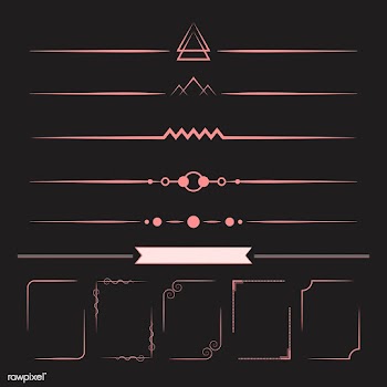 Set of design elements vector | Free stock vector - 494752