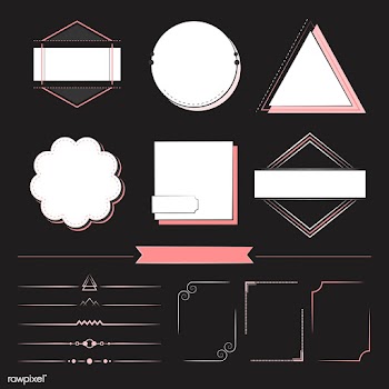 Set of design elements vector | Free stock vector - 494755