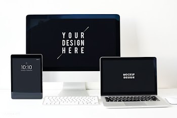 Set of digital devices screen mockup | Free stock psd mockup - 527547