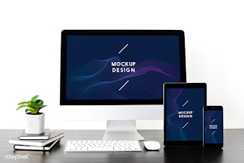 Set of digital devices screen mockup | Free stock psd mockup - 527585