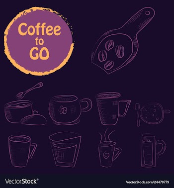 Set of doodle hand drawn sketches isolated on vector image