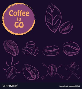 Set of doodle hand drawn sketches isolated on vector image