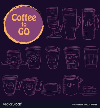 Set of doodle hand drawn sketches isolated on vector image
