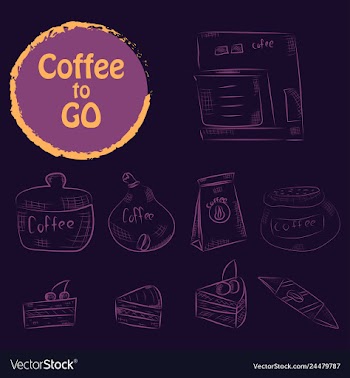 Set of doodle hand drawn sketches isolated on vector image