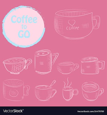 Set of doodle hand drawn sketches isolated on vector image