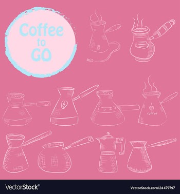 Set of doodle hand drawn sketches isolated on vector image