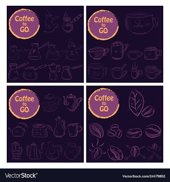 Set of doodle hand drawn sketches isolated on vector image
