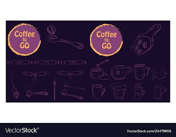 Set of doodle hand drawn sketches isolated on vector image