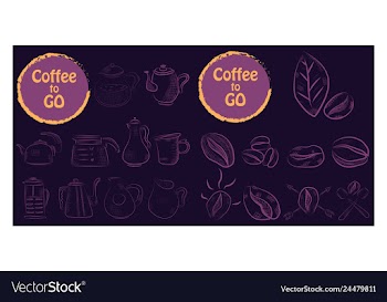 Set of doodle hand drawn sketches isolated on vector image