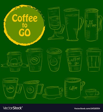Set of doodle hand drawn sketches isolated on vector image