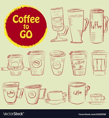 Set of doodle hand drawn sketches isolated on vector image