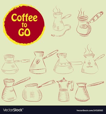 Set of doodle hand drawn sketches isolated on vector image