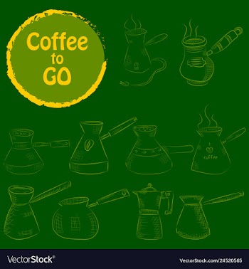 Set of doodle hand drawn sketches isolated on vector image
