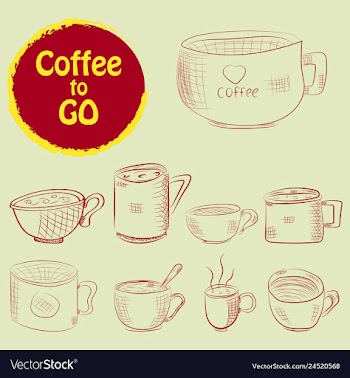 Set of doodle hand drawn sketches isolated on vector image