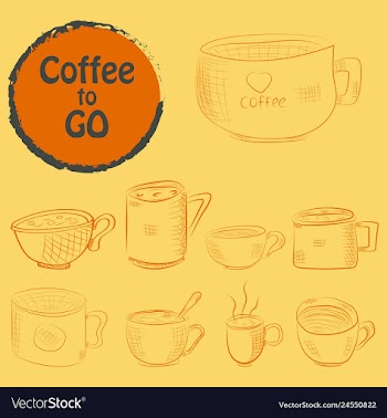Set of doodle hand drawn sketches isolated on vector image