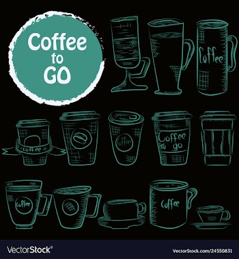 Set of doodle hand drawn sketches isolated on vector image