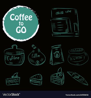 Set of doodle hand drawn sketches isolated on vector image