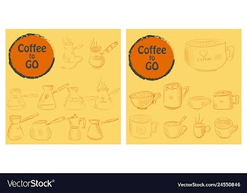 Set of doodle hand drawn sketches isolated on vector image