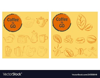Set of doodle hand drawn sketches isolated on vector image