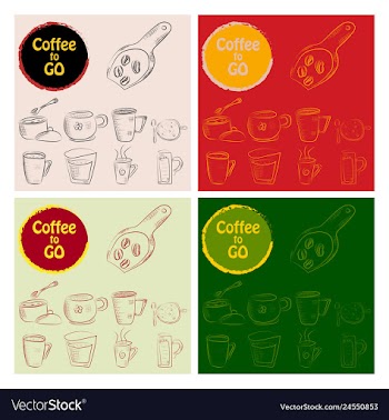Set of doodle hand drawn sketches isolated on vector image