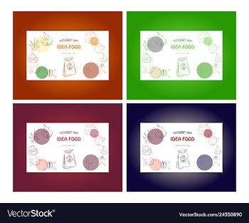 Set of doodle hand drawn sketches isolated on vector image