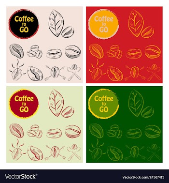 Set of doodle hand drawn sketches isolated on vector image