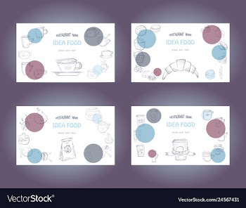 Set of doodle hand drawn sketches isolated on vector image