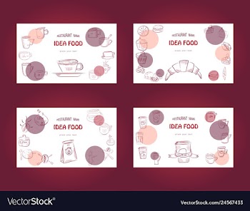 Set of doodle hand drawn sketches isolated on vector image