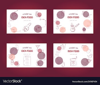 Set of doodle hand drawn sketches isolated on vector image