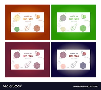 Set of doodle hand drawn sketches isolated on vector image