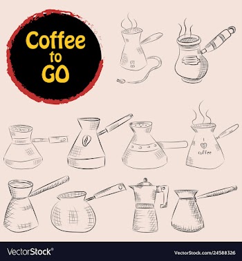 Set of doodle hand drawn sketches isolated on vector image