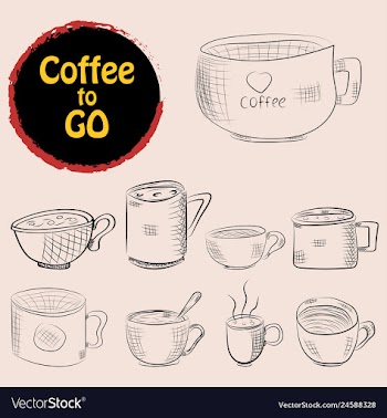 Set of doodle hand drawn sketches isolated on vector image