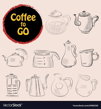 Set of doodle hand drawn sketches isolated on vector image