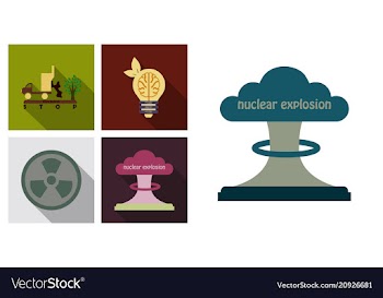 Set of ecology icons in flat style with shadow vector image