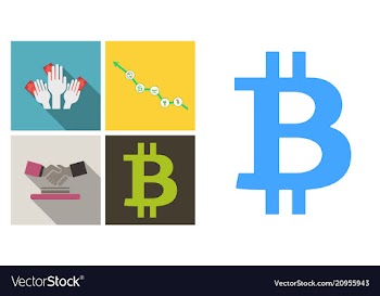 Set of economic icons included chart with icons vector image
