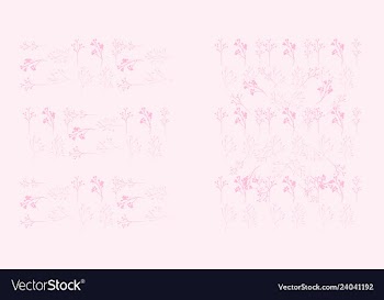 Set of elegant floral elements for your design vector image