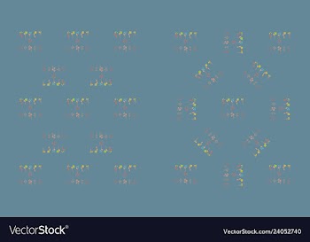 Set of elegant floral elements for your design vector image