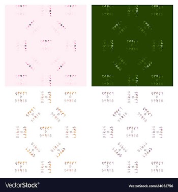Set of elegant floral elements for your design vector image