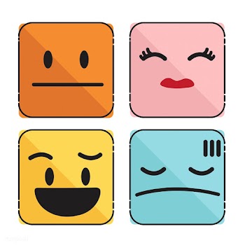 Set of emoji feeling expression | Free stock vector - 476867