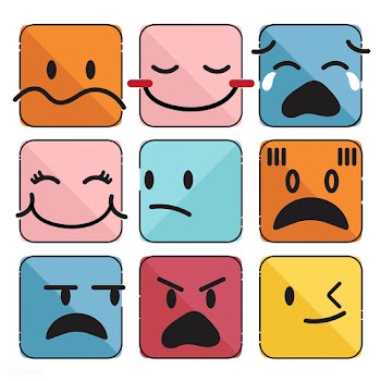 Set of emoji feeling expression | Free stock vector - 476874