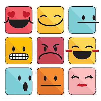 Set of emoji feeling expression | Free stock vector - 476882