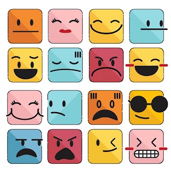 Set of emoji feeling expression | Free stock vector - 476889